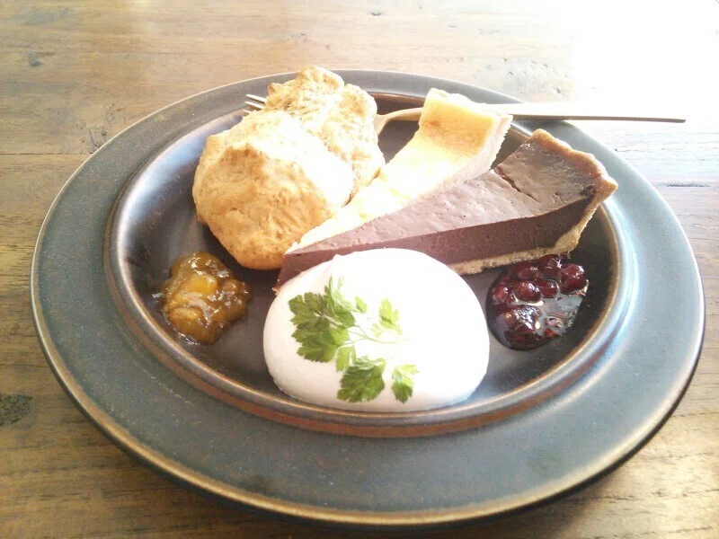 2015.11カフェ ケーキ 三宮古い元町