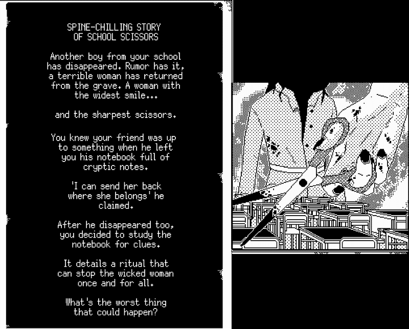 楽しいworld Of Horror 学校のハサミ女の背筋が凍る物語 たちかぜさん Note 楽しいworld Of Horror 学校のハサミ女の背筋が凍る物語 たちかぜさん Note