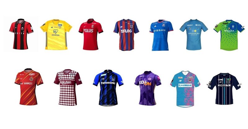 J1リーグ ユニフォーム戦線 21 テム Note