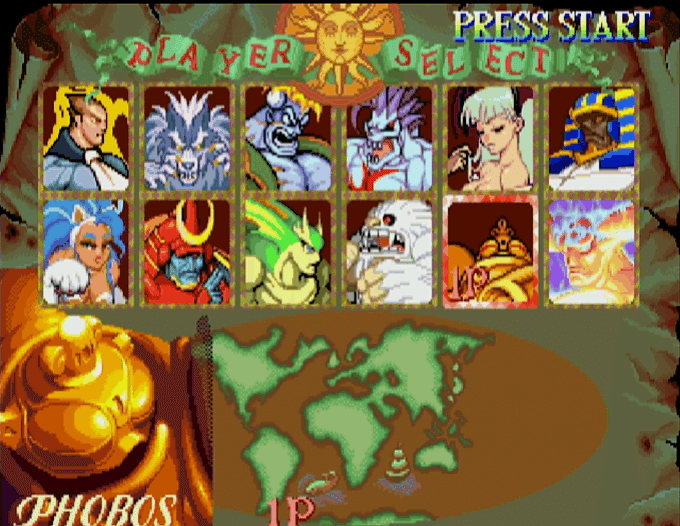 ゲームの話 格闘ゲーム ヴァンパイア シリーズキャラ登場リスト 結城 沙門 Note