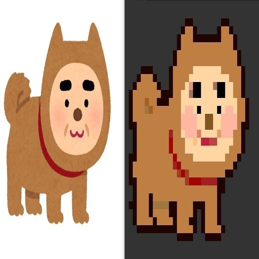 Substancedesignerで作るドット絵コンバーター 作例篇 Harayoki Note