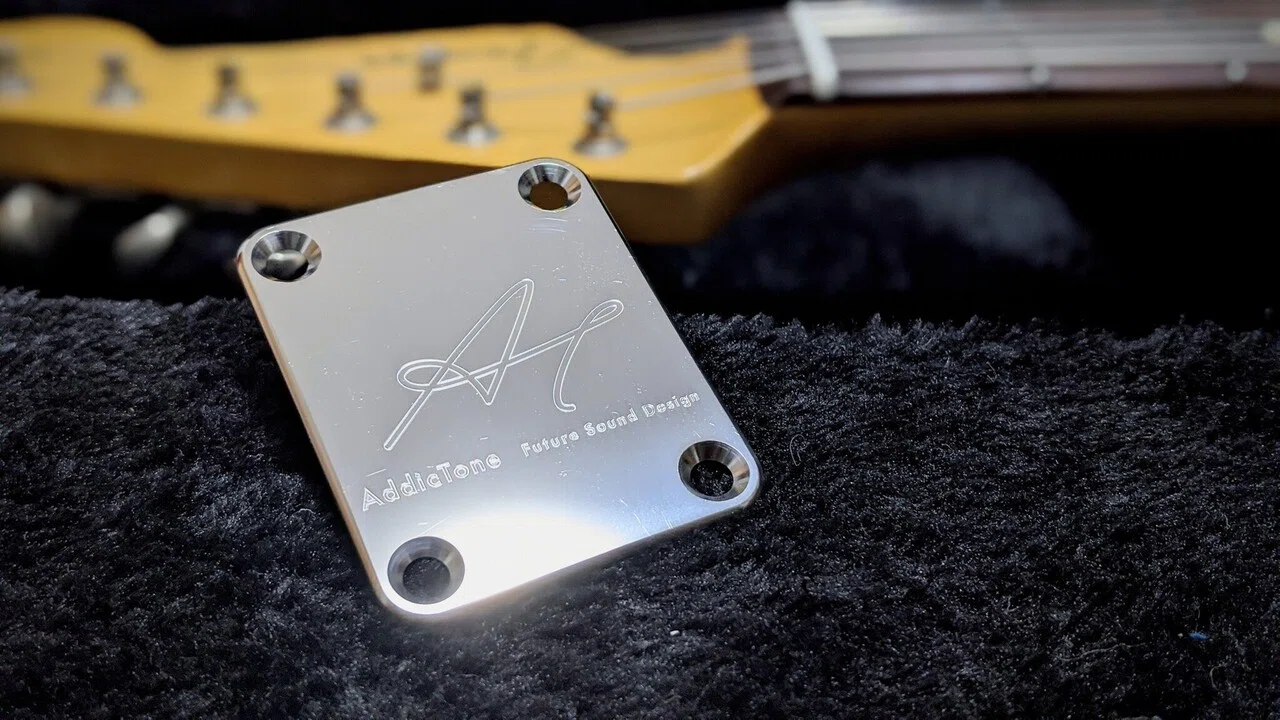 Addictone NV ネックジョイントプレートに交換してみた！｜Cちゃん