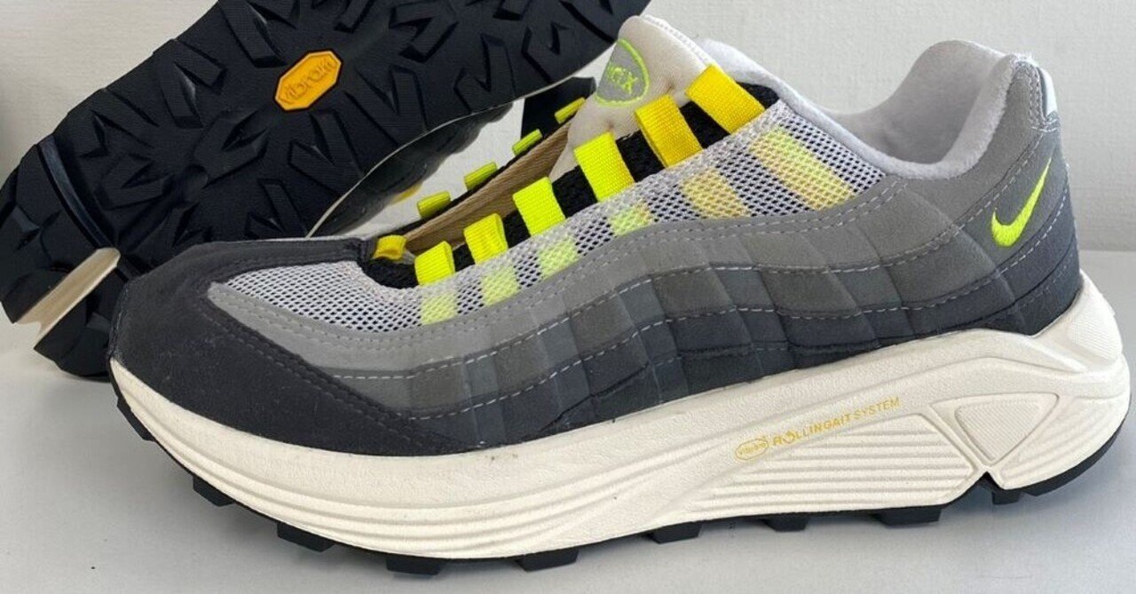 10年倉庫で眠っていたエアマックス95をオールソール交換してみた｜FOBS