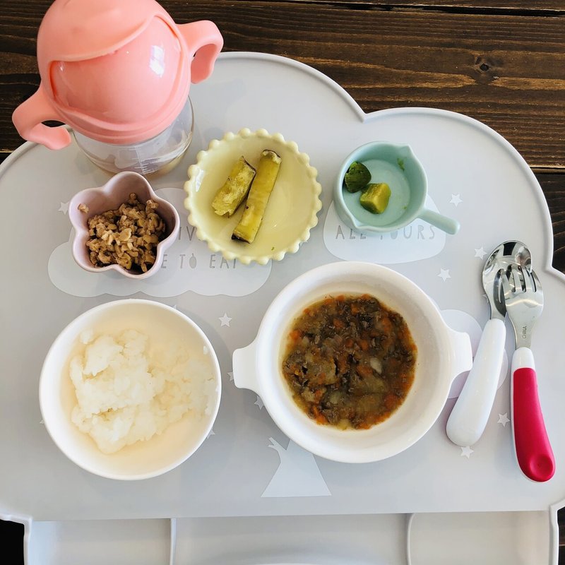離乳食後期 10ヶ月の一日の献立とカロリー配分 ばたこ Note