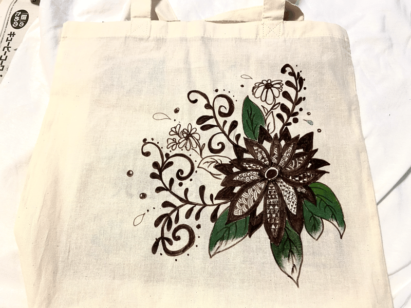 布に絵を描く まずはトートバッグで練習 山本 早百合 Note