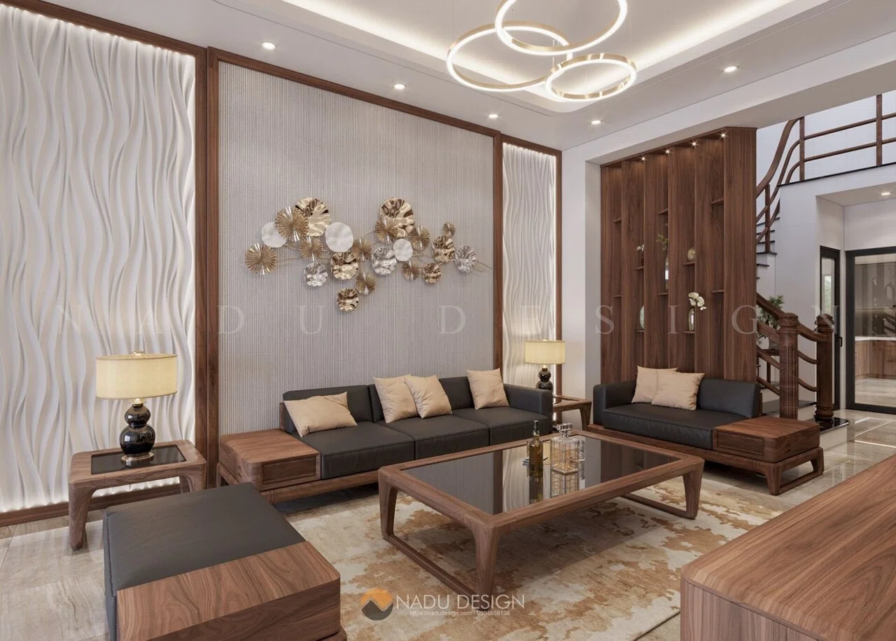 Quy tắc cần nhớ khi thiết kế nội thất gỗ óc chó chung cư|Nadu Design ...