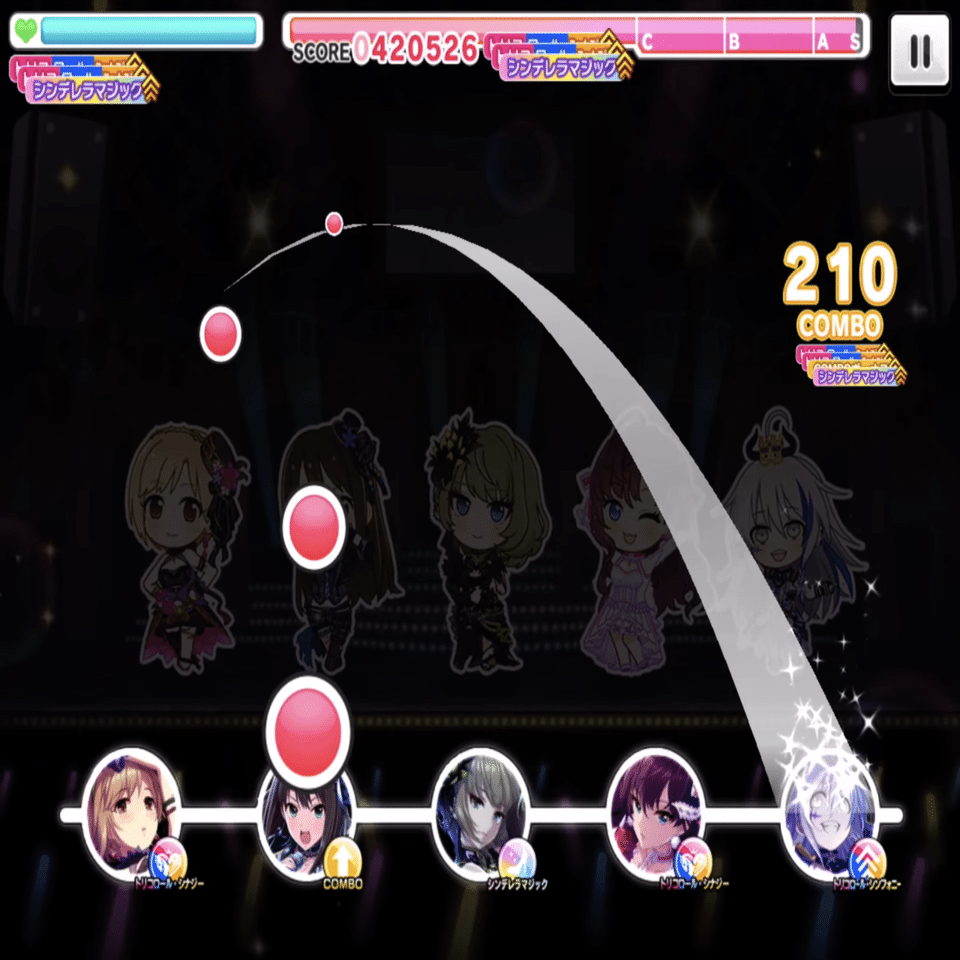 デレステをもっと上手くなる 難易度master Lv26帯攻略 Sasaki A Note