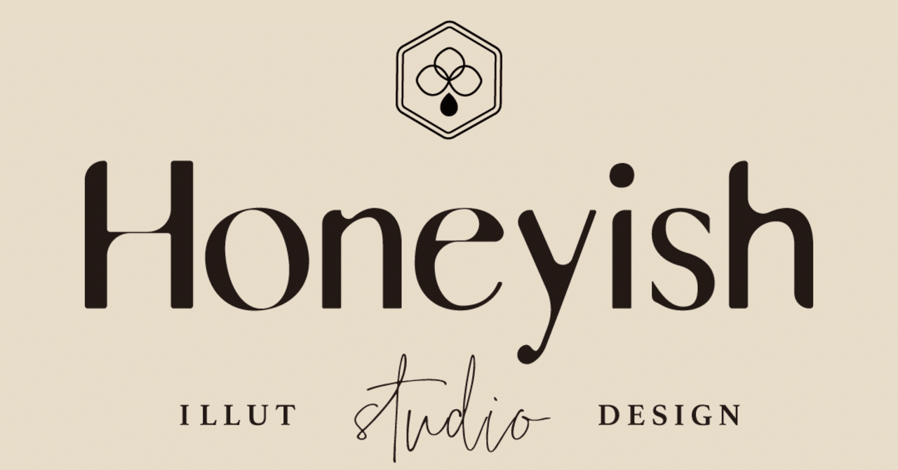 屋号のロゴを新しくしました Honeyish Studio ゆゆん Note 屋号のロゴを新しくしました Honeyish Studio ゆゆん Note