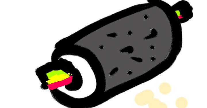 豆 恵方巻を食べた気分になるイラスト 絵本のルルシータ Note