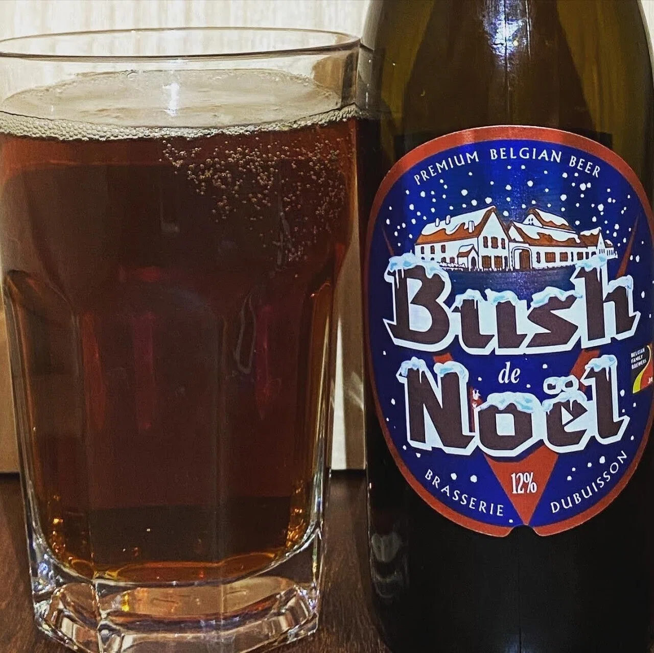 甘くてこってりクリスマス用ビール Bush de Noel 1000BeerChallenge
