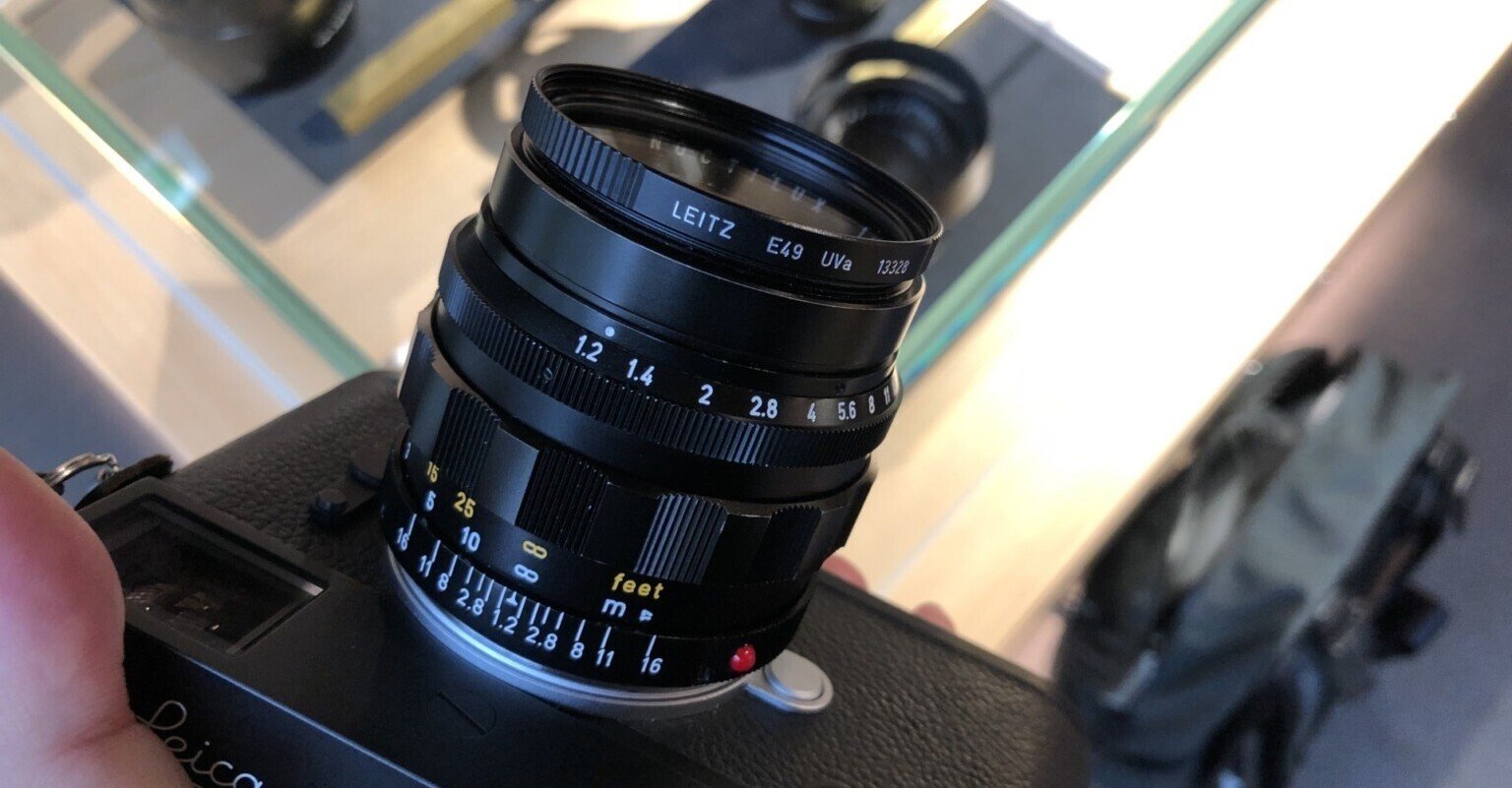 憧れだったNoctilux 50mm f1.2が復刻されたので予約に至る熱い思いを 憧れだったNoctilux 50mm f1.2が復刻されたので予約に至る熱い思いを