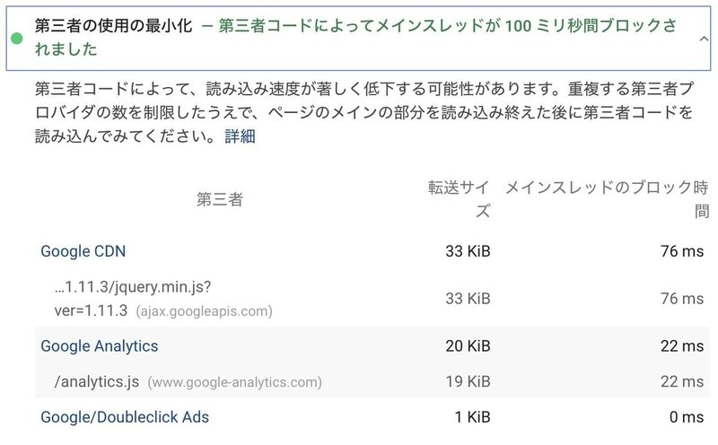 affinger第三者コードの影響を抑えてくださいの修正後NO5