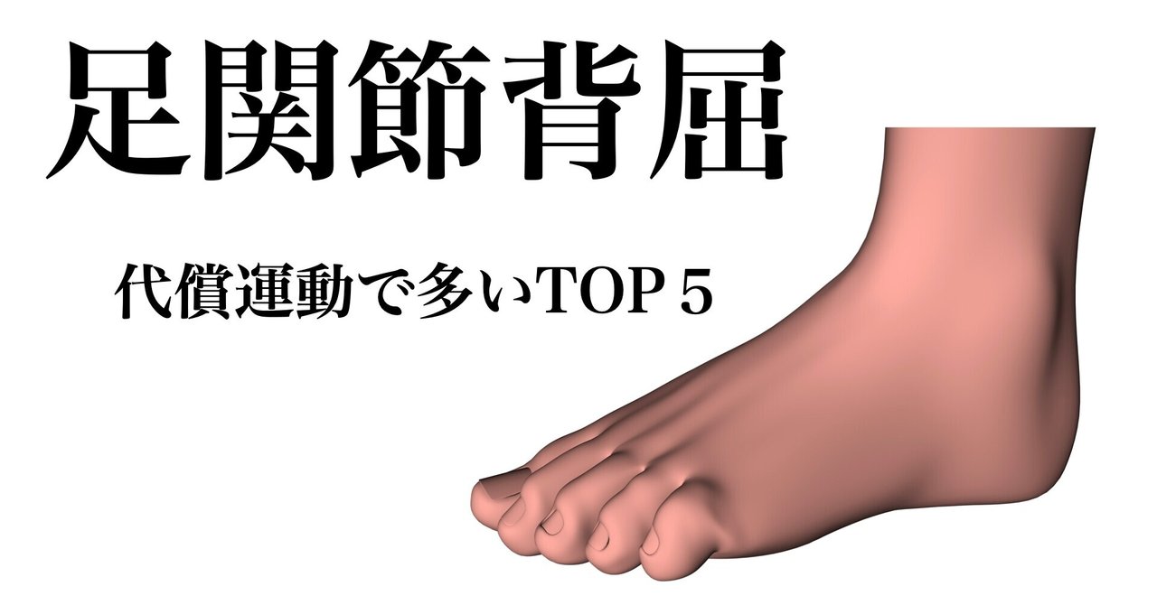 足関節背屈の代償運動【TOP5】｜薬師寺偲【理学療法士＆ピラティス】