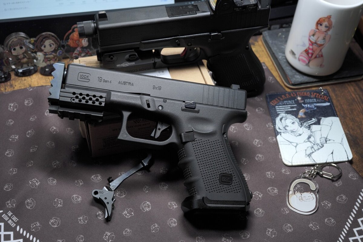 東京マルイ　Glock19 gen4 トリガースプリング交換 How to replace the recoil spring of the Glock 17 Gen4 by