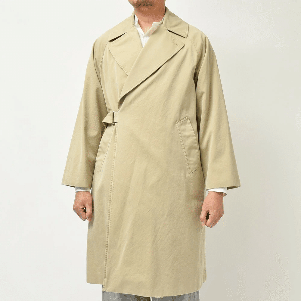 COMOLI 17AW ウール中綿タイロッケンコート 3 希少 【ナルンチャ様専用