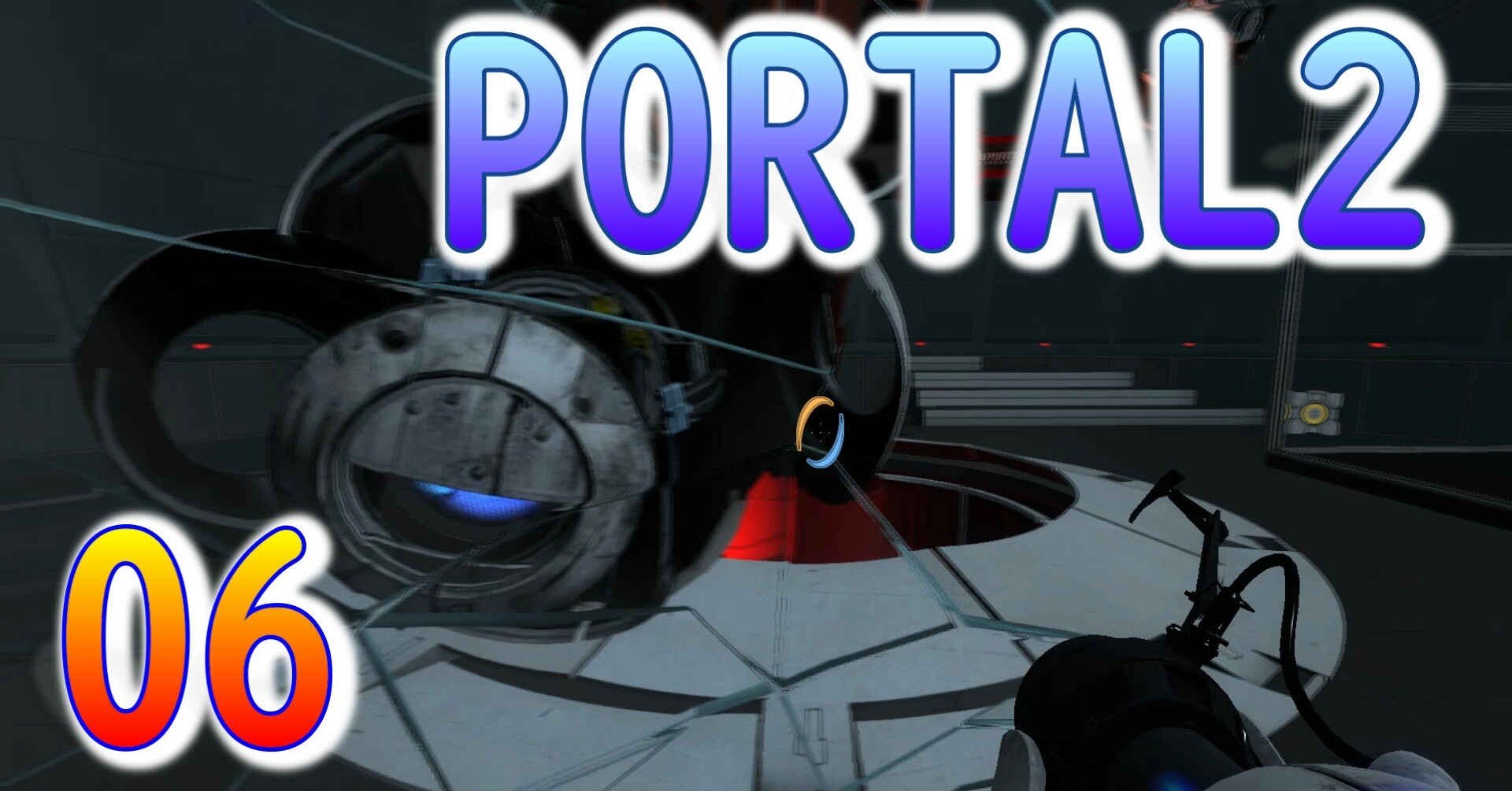 06斬新アクションパズルゲームportal2 ポータル2 を7人格全員で交代しながら攻略 機械融合 てん Note