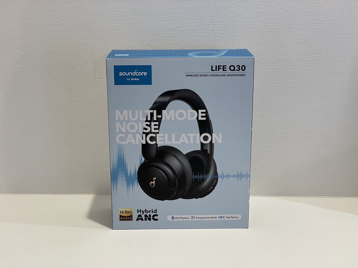 最強コスパのワイヤレスヘッドフォン「Anker Soundcore Life Q30 最強コスパのワイヤレスヘッドフォン「Anker Soundcore Life Q30