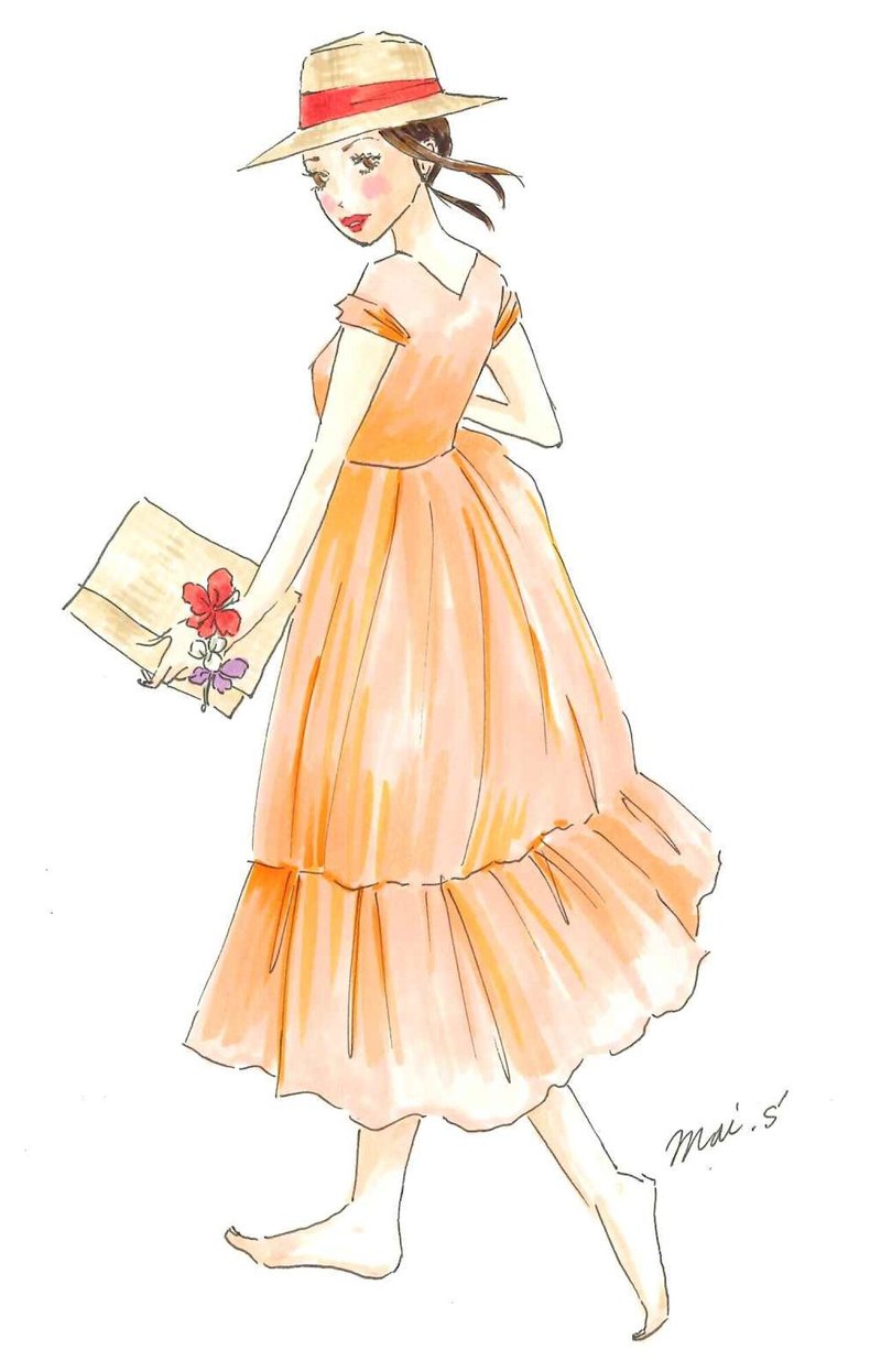 恋に花が咲くヴァカンスワンピース 柴崎マイ Note