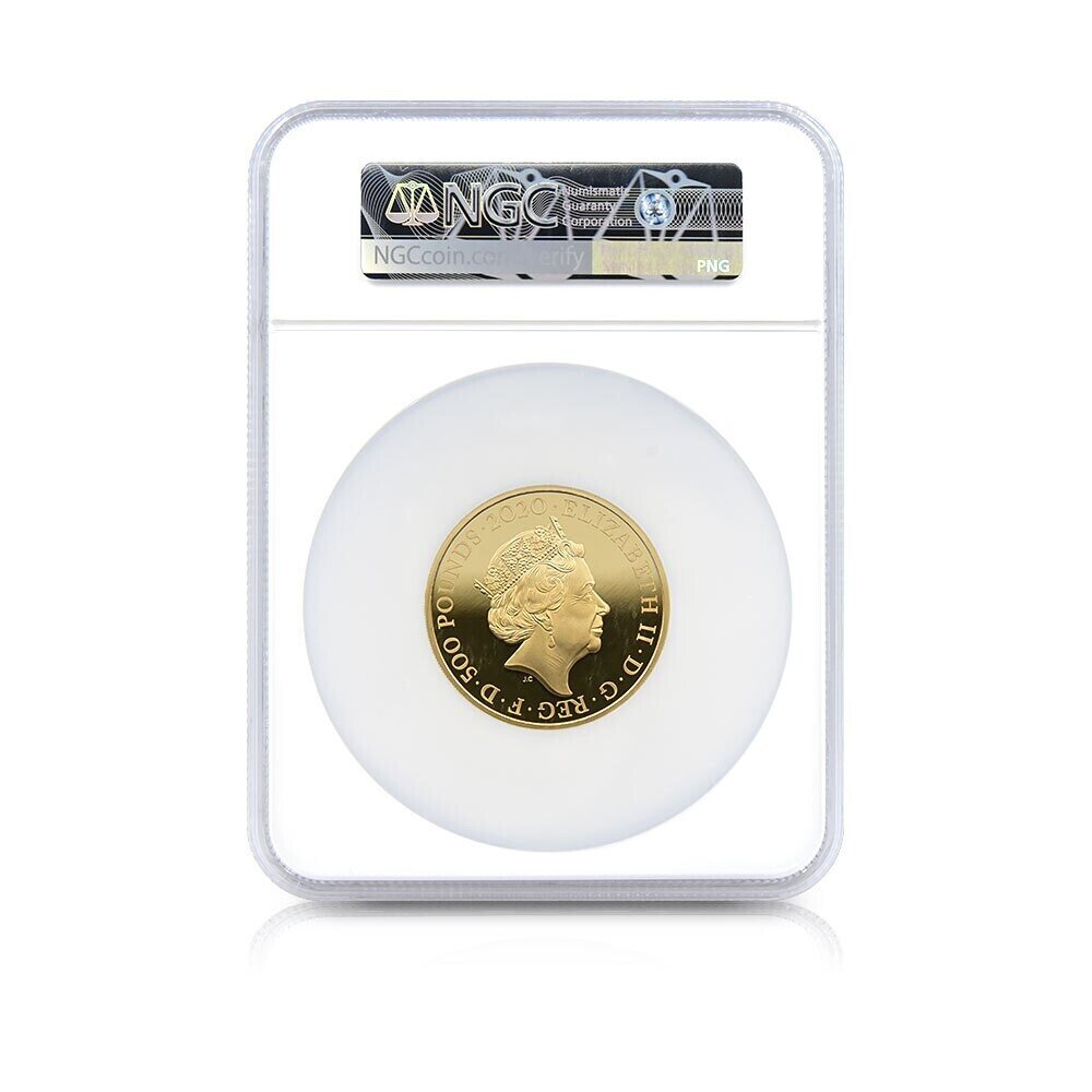 2020 ミュージックレジェンド エルトンジョン 500ポンド5オンス金貨