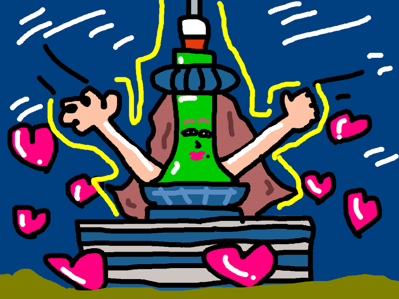 70以上 かわいい 京都 タワー イラスト ここで最高の画像コレクション