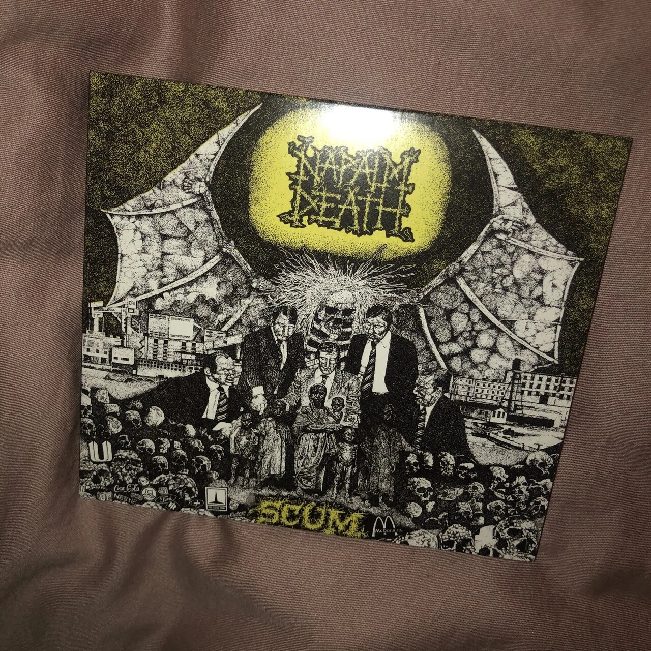 Napalm Death の『Scum』を聴いてみた編｜内山 結愛