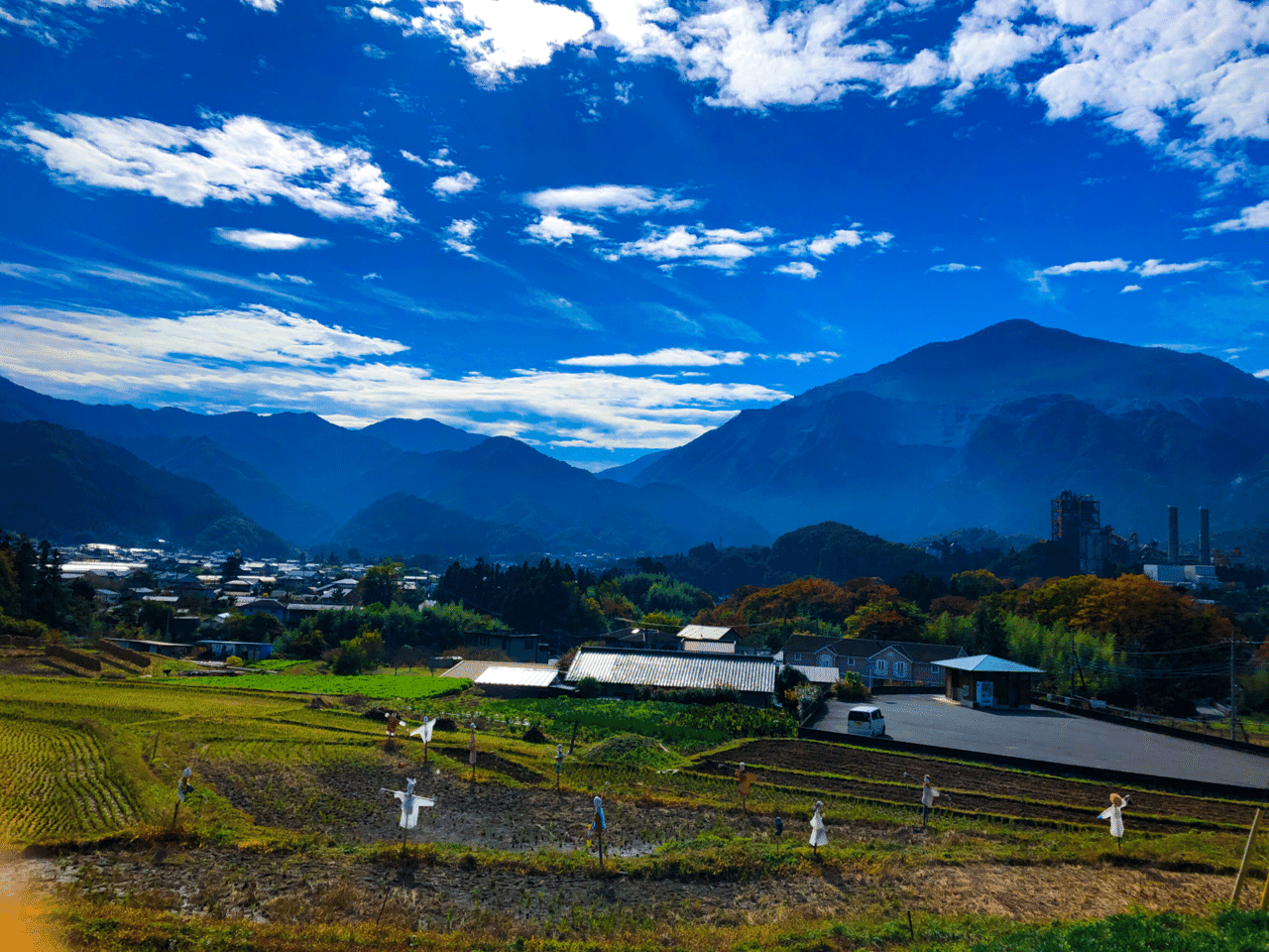 横瀬町の棚田からの絶景 かぜゆか Note