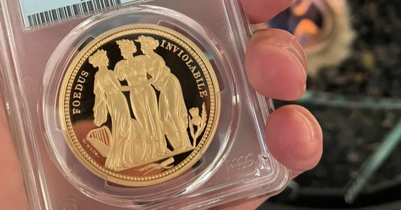 トレジャーコイン】2020年 イギリス領オルダニー島 スリーグレイシス”金貨” 到着しました！｜COCOIN.jp アンティークコイン専門サイト