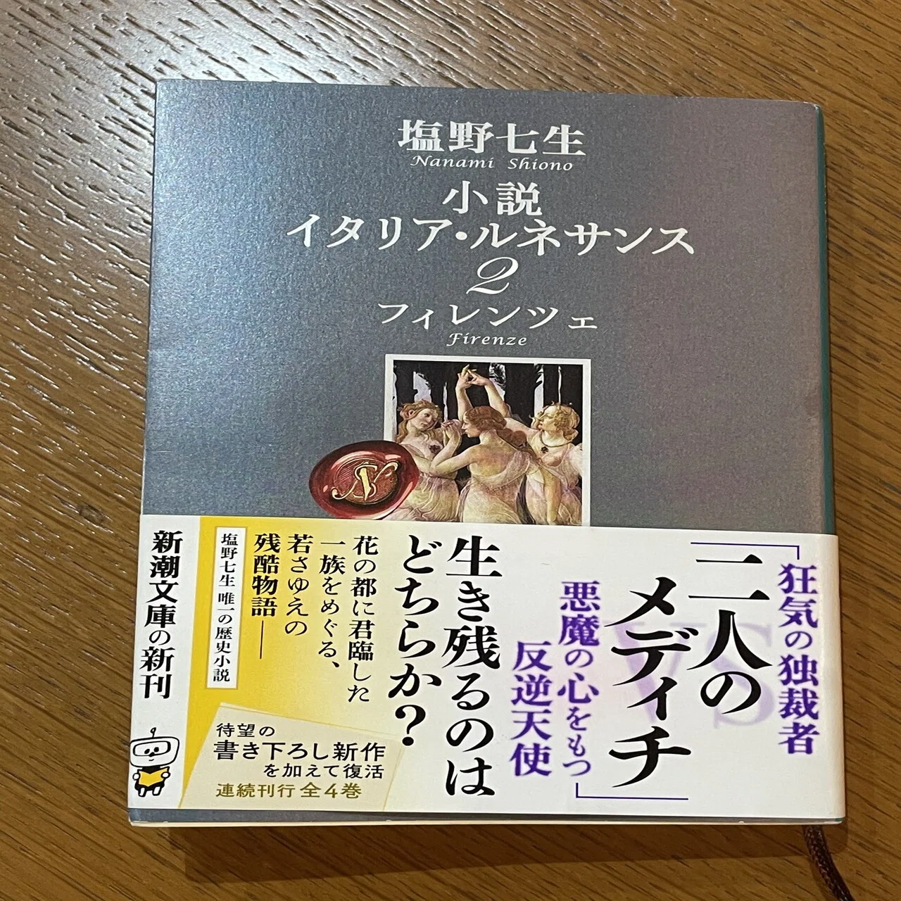 裏の主人公は「マキアヴェッリ」w：読書録「小説イタリア・ルネサンス2