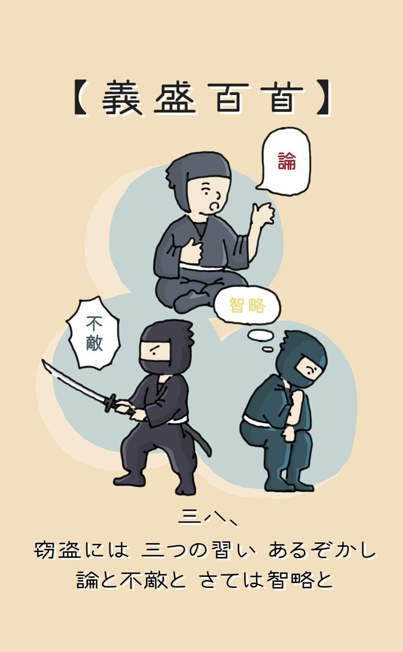 忍者の極意はこの3つ トーク力 自信 計画性 義盛百首 忍歌38 きよし 忍者なデザイナー Shinobi Design Project Ceo Note 忍者の極意はこの3つ トーク力 自信 計画性 義盛百首 忍歌38 きよし 忍者なデザイナー Shinobi Design Project Ceo Note