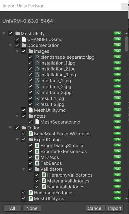 Unity Package Folder How to dress up in Unity and convert to VRM for beginners!|YUSAMA