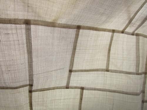 ポジャギの定番！白の麻で作るノレン｜pojagi*sono