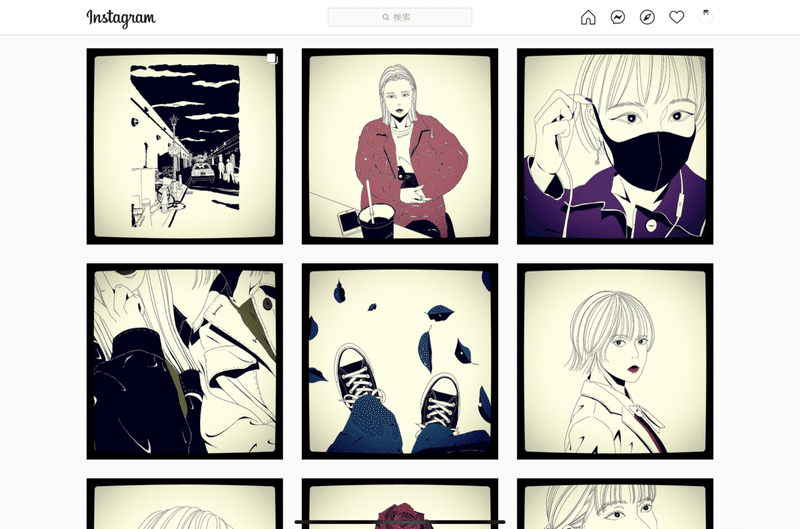 Sns用アイコンにオススメしたい お洒落すぎるオーダーイラスト 研究員j Note