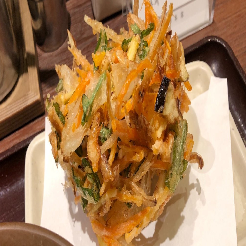 東京一おいしいうどん屋さんのかき揚げ ちゃんめの食生活 Note