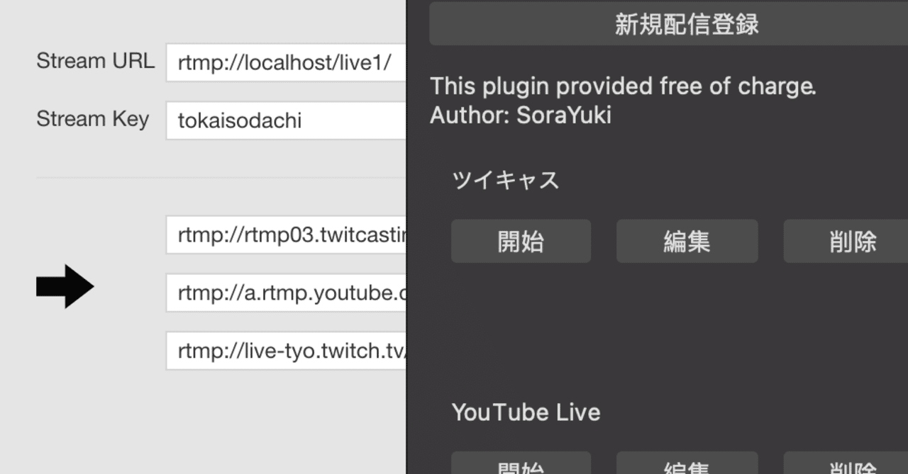 Tips Macos版obsで 無料で 複数配信サービスに同時 サイマル 配信する方法2種 たっちい 鉄道談話倶楽部 Note Tips Macos版obsで 無料で 複数配信サービスに同時 サイマル 配信する方法2種 たっちい 鉄道談話倶楽部 Note