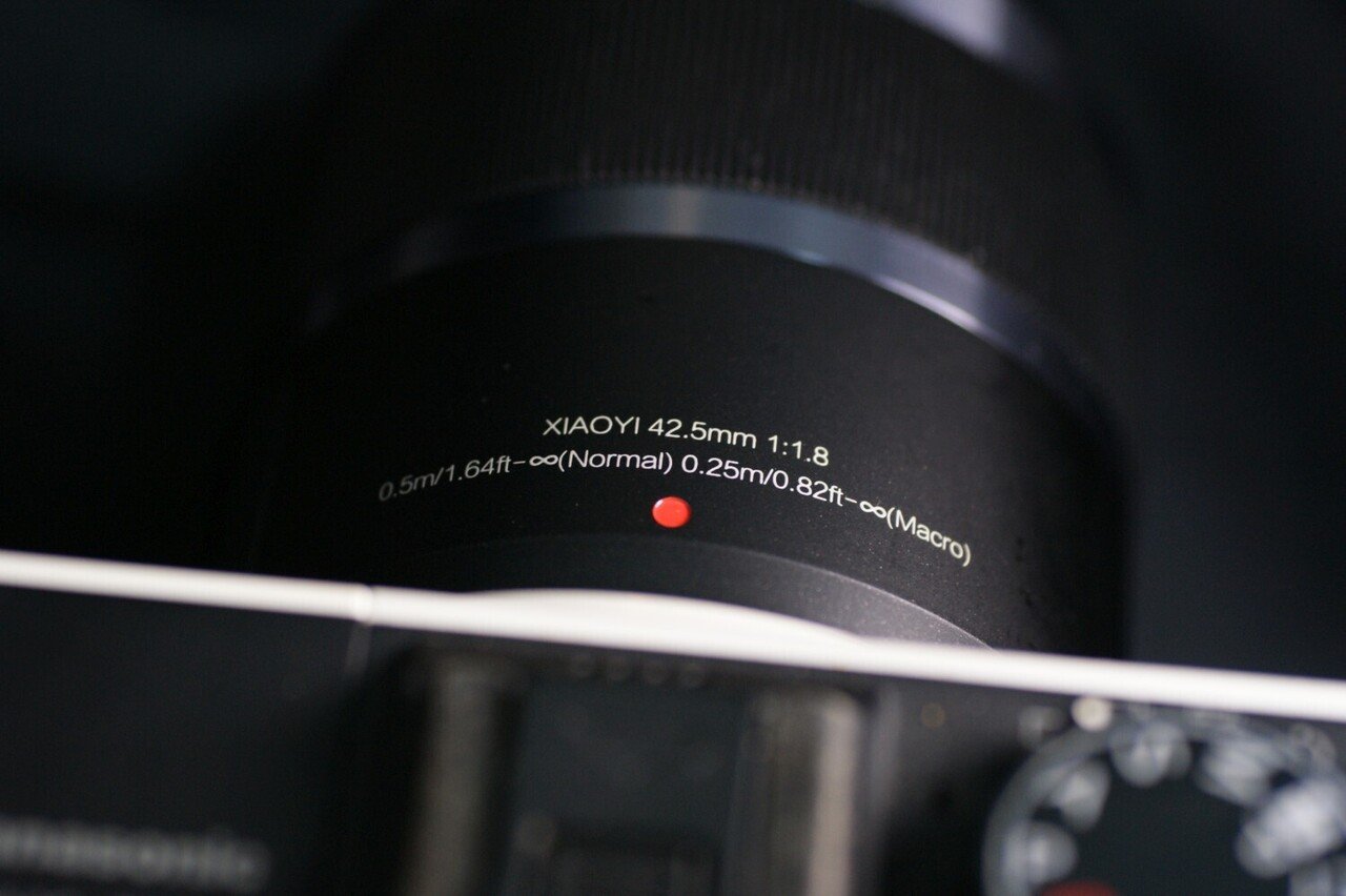 XiaoYi 42.5mmF1.8 (m4/3)が来ました｜夢望庵 / Mubou-an