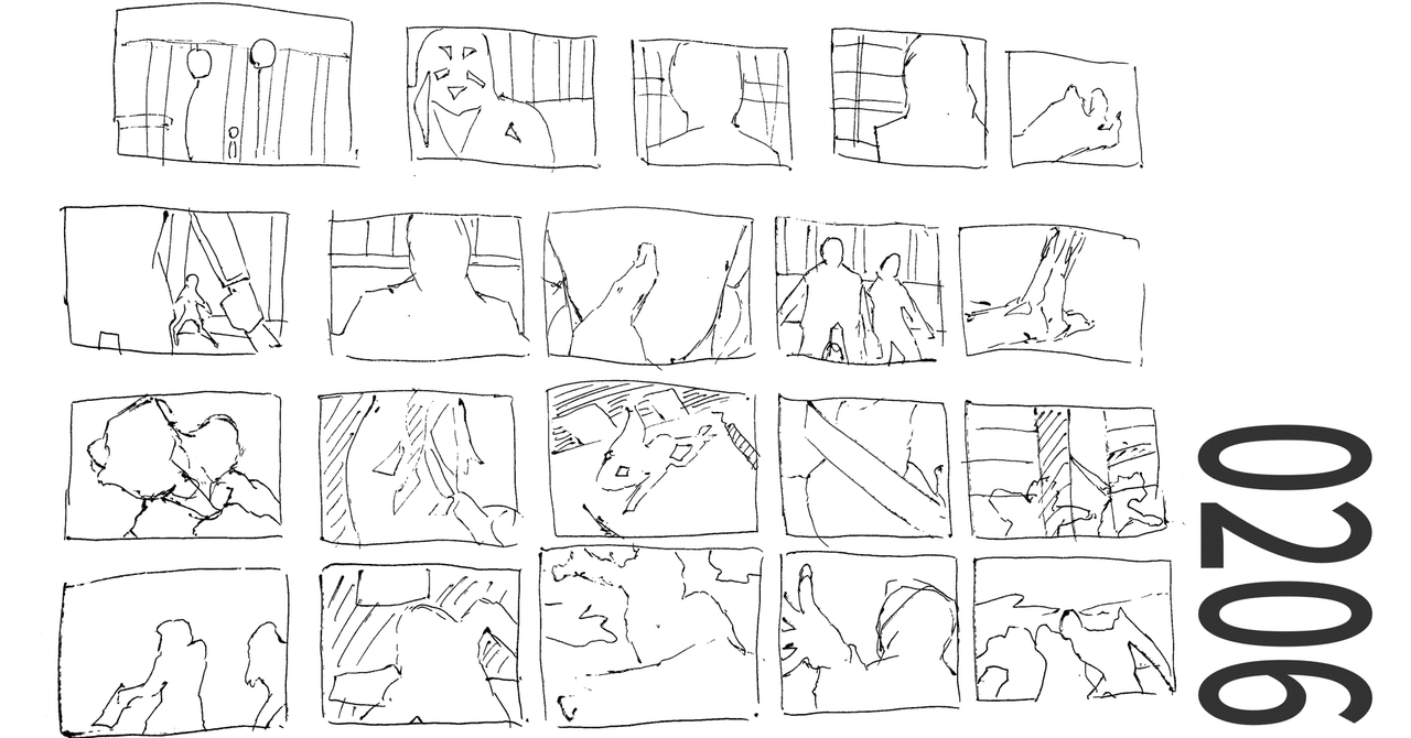 今日のイラスト アニメ構図のシルエットをとって勉強してみた めありぃ Note