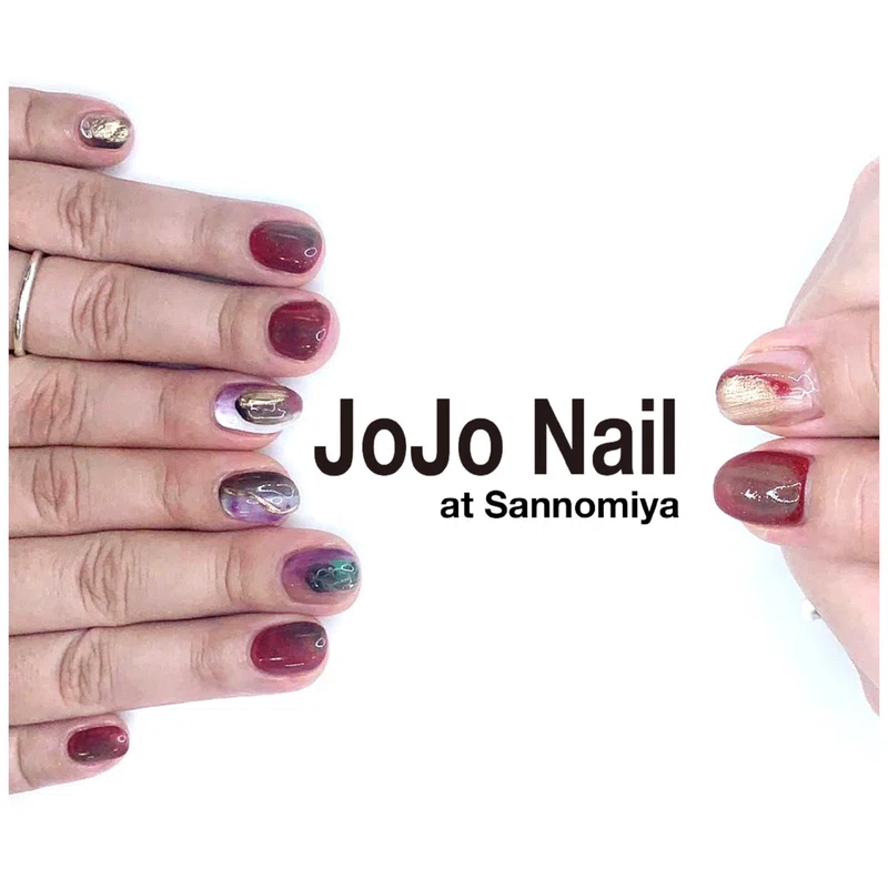 ジュワァッっとニュアンス Jojo Nail At Sannomiya ジョジョネイル 三宮 Note
