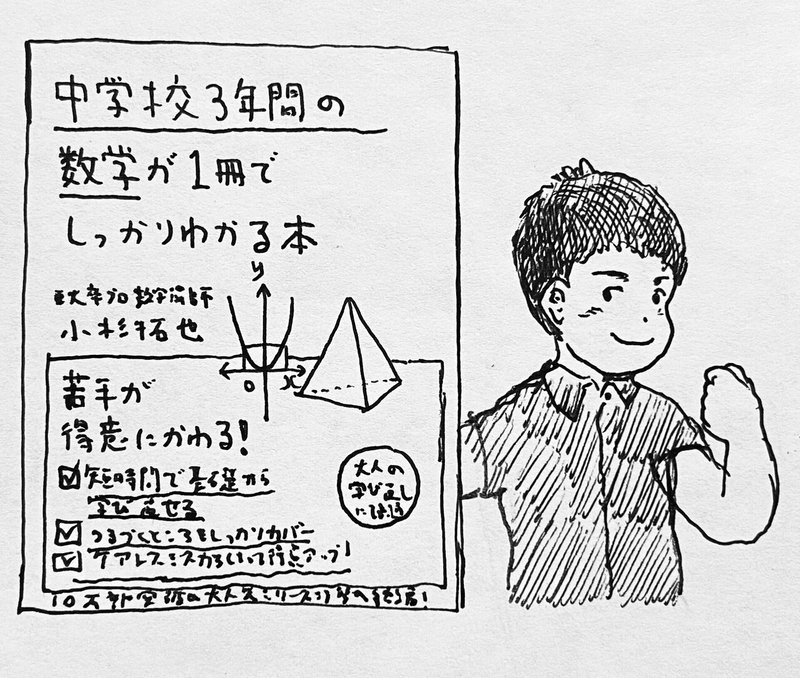 お絵かきに没頭し 中学に落ちこぼれた僕が 2ヶ月で 中学3年間の数学をやり直したたった一つの方法 中学校3年間の数学 が一冊でしっかりわかる本 との出会い 今年 初の良書 Masa Toeic900点 ワーホリ経験済 海外滞在計計ヶ月 留学アドバイザー資格所持 Note