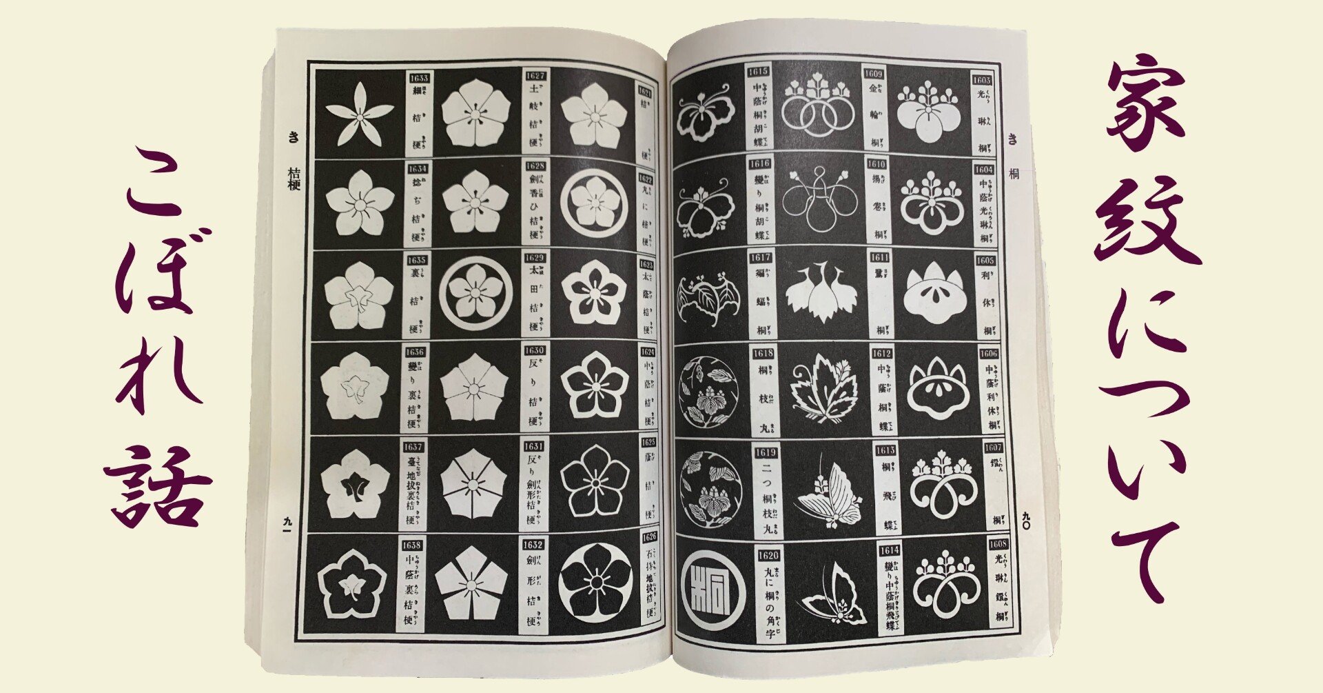 家紋 家 ということについてのこぼれ話 中村 独逸 Note