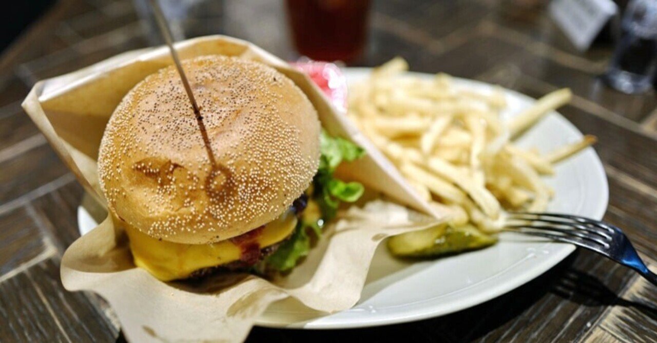 ナイフフォークで食べるべきハンバーガー サカキシンイチロウ Note