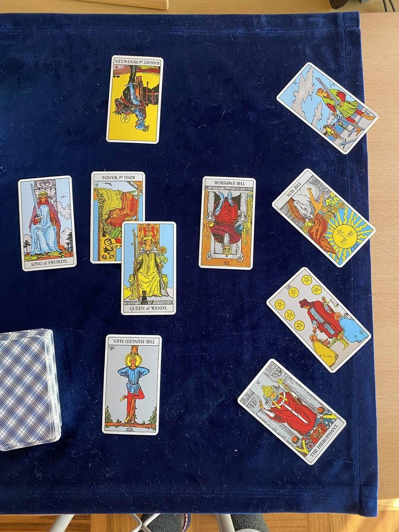 ケルト十字 春からの外の勤めがどう着地するのか セルフリーディング 目明士 あき めあかし あき Note