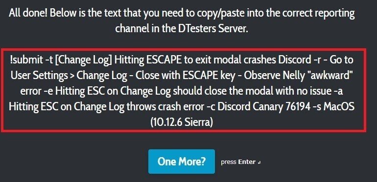 Discord Bughunter Programについて Cube Note
