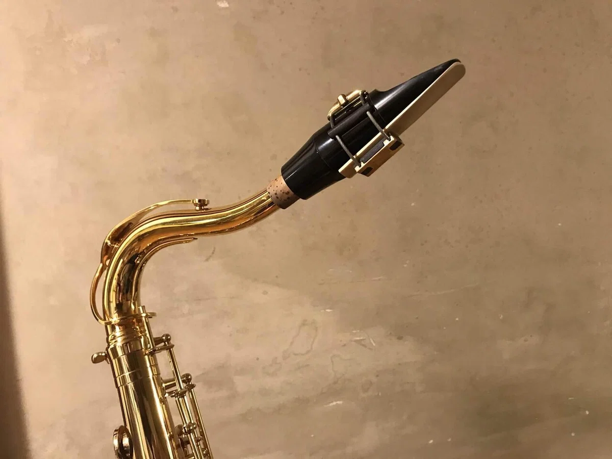 K Plume アルトサックス用リガチャー ウッドブラス【新品同様 
