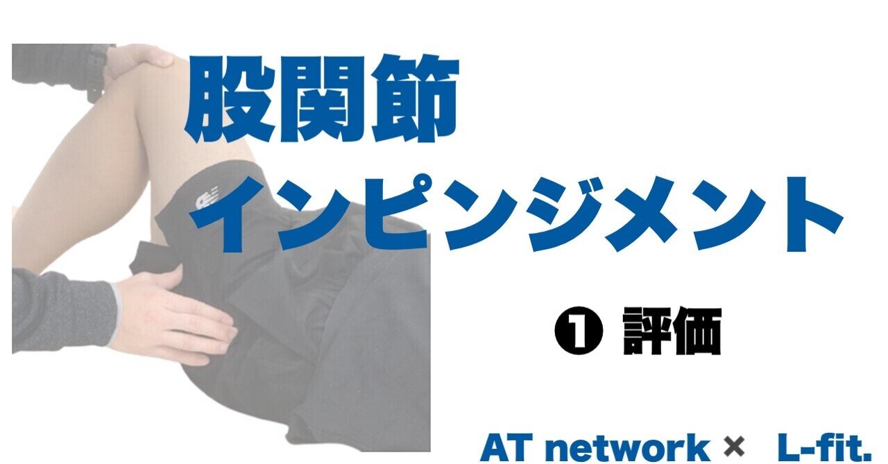 股関節インピンジメント 評価 L Fit Note