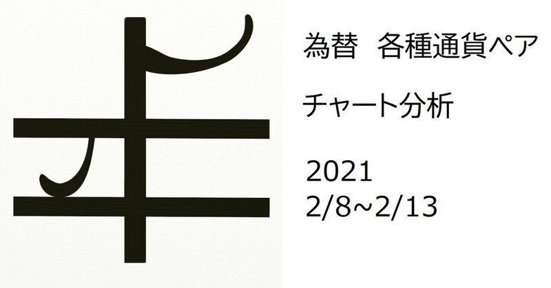 週内随時更新 為替のチャート分析 2 8 週 Fx ウヰスキー上野 Note