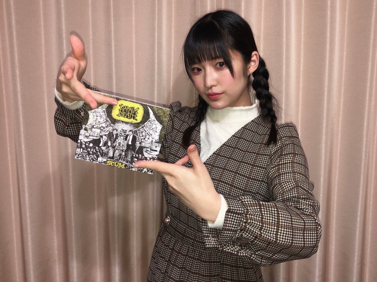 Napalm Death の『Scum』を聴いてみた編｜内山 結愛