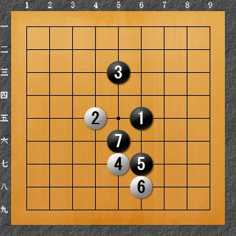 囲碁 9路盤の勝ち方（のイメージ）｜碁盤サメのフーカ
