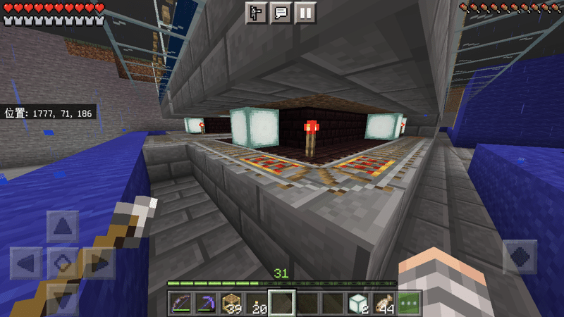 Minecraft 昆布自動収穫機と仕様の罠 紡戯 Note