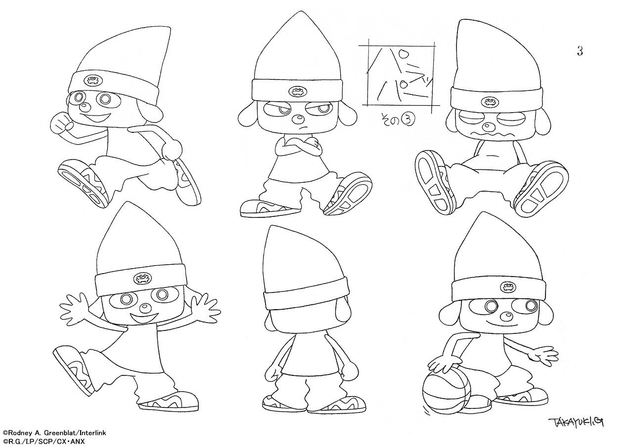 後藤隆幸アニメーター業40th Art Gallery パラッパラッパー 編 I G Note はじめました Note 後藤隆幸アニメーター業40th Art Gallery パラッパラッパー 編 I G Note はじめました Note