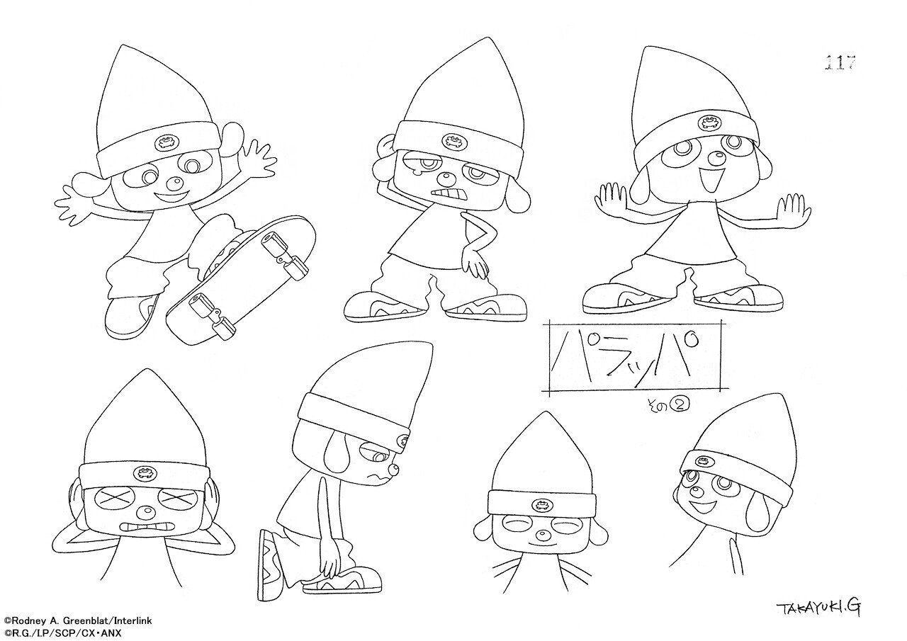 後藤隆幸アニメーター業40th Art Gallery パラッパラッパー 編 I G Note はじめました Note 後藤隆幸アニメーター業40th Art Gallery パラッパラッパー 編 I G Note はじめました Note